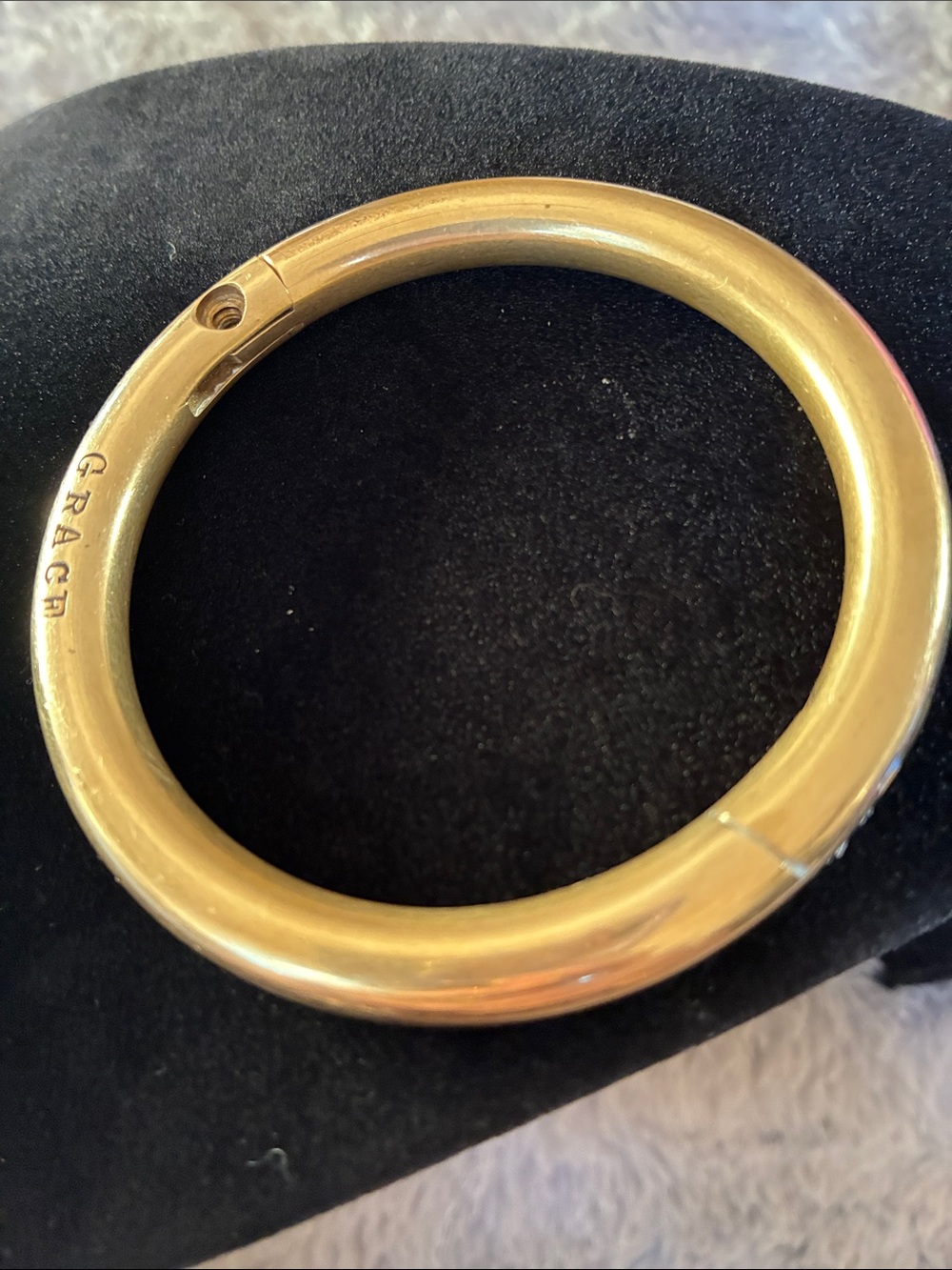 Parker Thatch GRACE Power Bracelet – Solid Brass, Missing 📌Screw📌